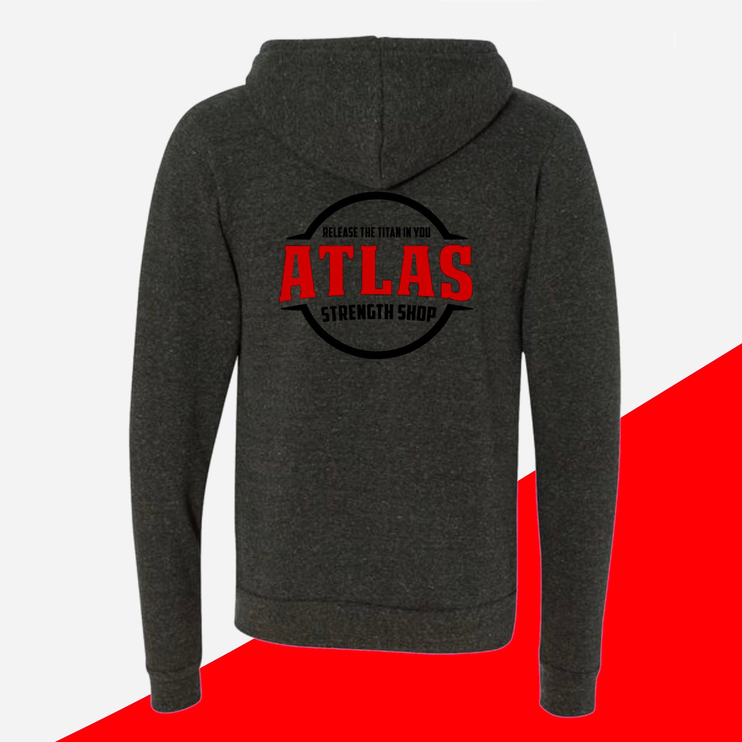 Atlas Logo Zipper Hoodie